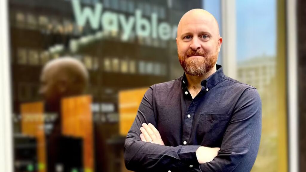 Elbilsladningsexpert Jonas Wånander på Waybler